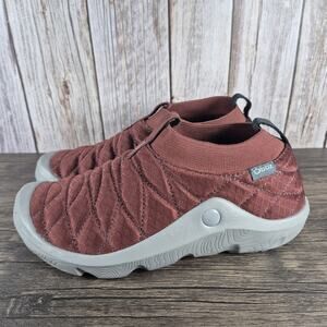 Oboz Whakata Puffy Low Slip On Slipper Shoes Men's Sz 8 Shooting Star Burgundy